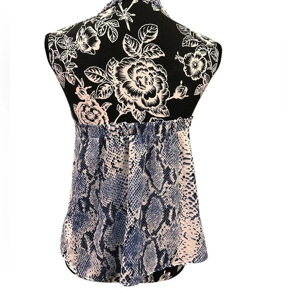 Tyche snakeskin halter top - Picture 2 of 7